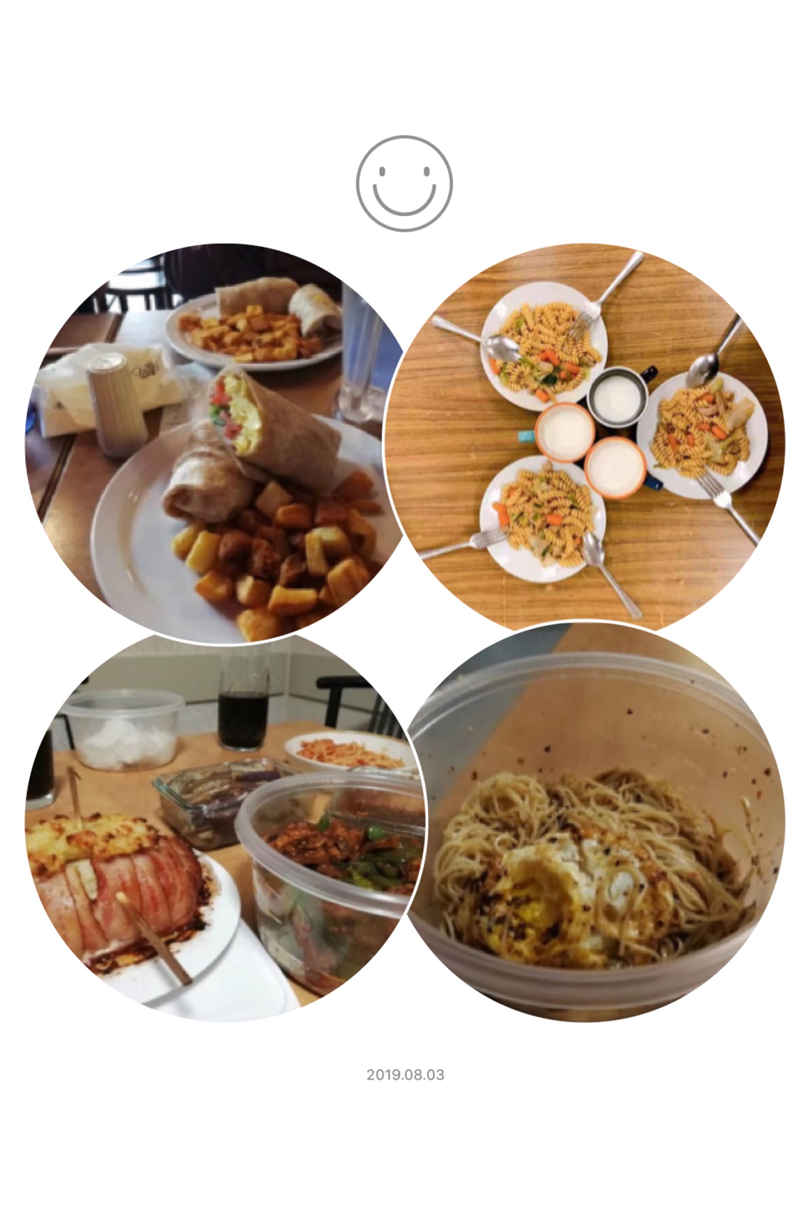 A plate of food on a tableDescription automatically generated